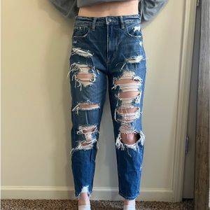 American eagle mom jeans